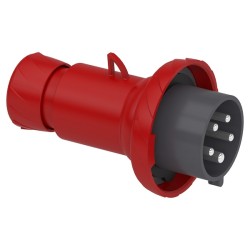Schneider Mureva - Fiche mobile industrielle droite 32 A - 3P+N+T - 380..415 V CA - IP67 - Réf : PKE32M735