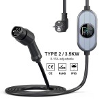 Krisane - Borne de recharge pour véhicule électrique - 3,5Kw - 16A -réf : KRI3516T2F