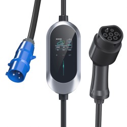 Krisane - Borne de recharge pour véhicule électrique - 7Kw - 32A -réf : KRI732T2F