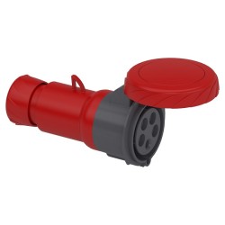 Schneider Mureva - Prise mobile industrielle - 32 A - 3P+N+T - 380..415 V CA - Connexion vis - IP 67 - Réf : PKF32M735