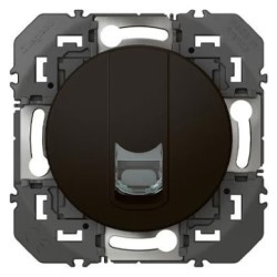 Legrand - Prise blindée RJ45 cat6 STP dooxie finition noir mat - Réf : 600575