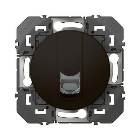 Legrand - Prise blindée RJ45 cat6 STP dooxie finition noir mat - Réf : 600575