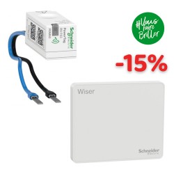 Schneider - Wiser - Kit connecté pour mesure de l'énergie - Visualisation des consommations - Réf: CCT6080