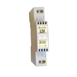 Urmet - Alimentation pour gâche inverse 12Vcc et centrale - 1A - Réf : 8500/2