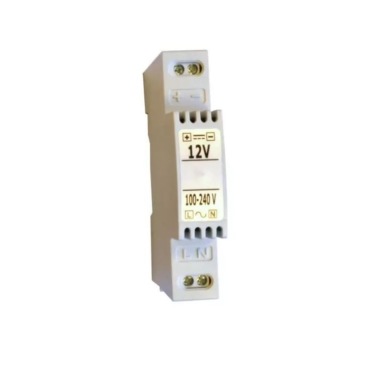 Urmet - Alimentation pour gâche inverse 12Vcc et centrale - 1A - Réf : 8500/2