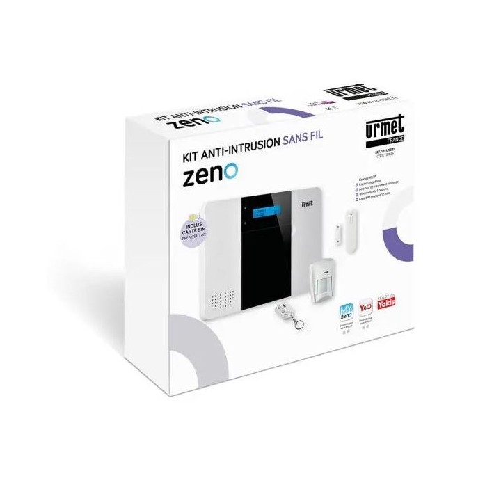 Urmet - Kit anti-intrusion ZENO Préconfiguré - Réf : 1051/908S