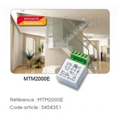 Yokis - Micro-module minuterie encastré - 2000W - Réf : MTM2000E