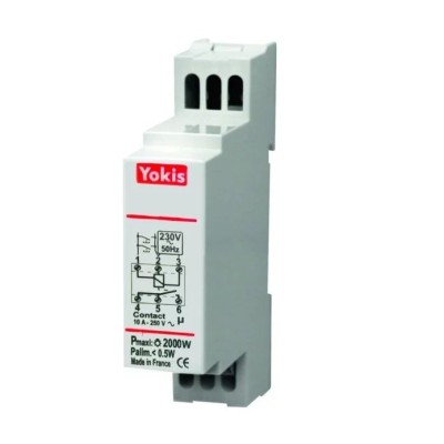 Yokis - Micro-module minuterie modulaire - Antiblocage - Réf : MTM2000M