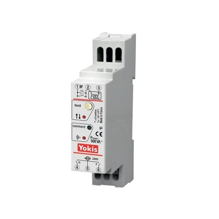 Yokis - Micro module radio modulaire pour volet roulant - 500W - Réf : MVR500MRP