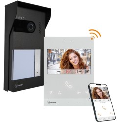 Golmar - Kit vidéo connecté WIFI 4'' SOUL 1 appel - Réf : GS5110/ART4W/L