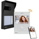 Golmar - Kit vidéo connecté WIFI 4'' SOUL 1 appel - Réf : GS5110/ART4W/L