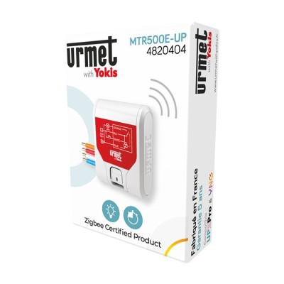 Yokis - Télérupteur temporisable 2A 250VA 500W micro-module encastré Zigbee - Réf : MTR500E-UP