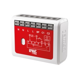Yokis - Télérupteur temporisable 2000W micro-module encastré Zigbee avec bornier rapide - Réf : MTR2000E-UP