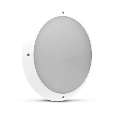 Miidex Lighting - Plafonnier LED Ø300 18W 4500K + Détecteur avec préavis d'extinction - Réf : 779010