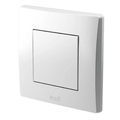 Yokis - Télécommande murale multifonction TLM1-UP - 1 touche - Zigbee 3.0 - Blanc - Réf : TLM1-UP