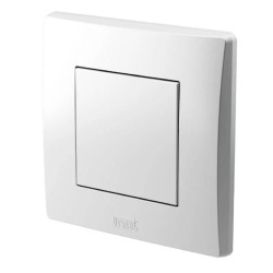 Yokis - Télécommande murale multifonction TLM1-UP - 1 touche - Zigbee 3.0 - Blanc - Réf : TLM1-UP