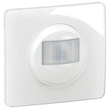Legrand Céliane - Détecteur mural 2 fils sans Neutre livré complet - Blanc avec plaque Blanc Emaillé - Réf : CG0050