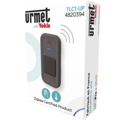 Yokis - Télécommande multifonction - Format porte-clé - 1 touche - Zigbee 3.0 - Noir - Réf : TLC1-UP