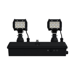 Schneider - Bloc phare anti panique pour bâtiments grande hauteur - LED 2 x 1200lm - IP65 - Réf : OVA48020