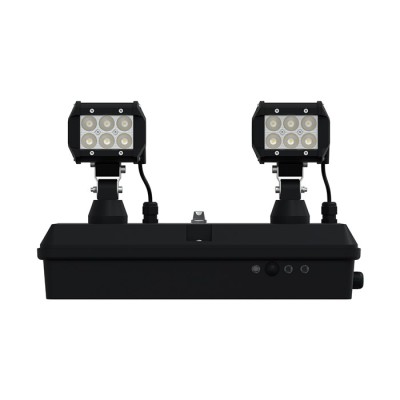Schneider - Bloc phare anti panique pour bâtiments grande hauteur - LED 2 x 1200lm - IP65 - Réf : OVA48020