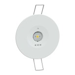Schneider - Exiway Smartbeam - Bloc d'ambiance encastré SATI 550lm - 1h - IP42 - IK04 - Réf : OVA59303