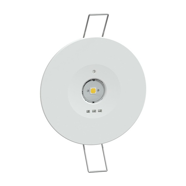 Schneider - Exiway Smartbeam - Bloc d'ambiance encastré SATI 550lm - 1h - IP42 - IK04 - Réf : OVA59303