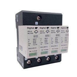 Digital Electric - Parafoudre AC 4P/Imax 40kA/Type II - Réf : 08204