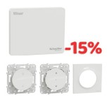 Schneider - Wiser - Kit centralisation volets roulants : commandes groupées programmables - Réf : S670131