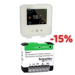 Schneider - Wiser - Pack chauffage pièce supplémentaire : radiateurs électriques - Réf : CCTFR6400-P
