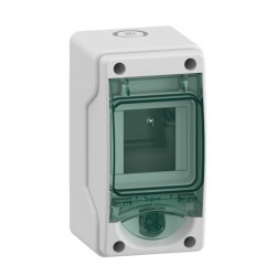 Schneider Mureva - Mini coffret étanche pour appareillage modulaire 80x150mm 3 Modules - Réf : 13956M