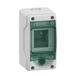 Schneider Mureva - Mini coffret étanche pour appareillage modulaire 80x150mm 3 Modules - Réf : 13956M
