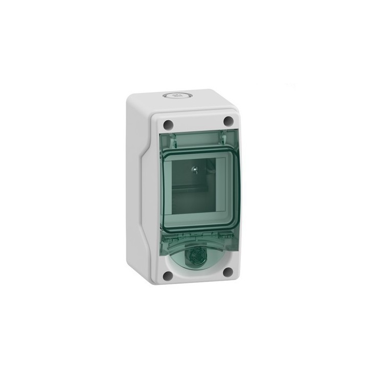 Schneider Mureva - Mini coffret étanche pour appareillage modulaire 80x150mm 3 Modules - Réf : 13956M
