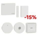 Schneider - Wiser - Kit détection anomalies : surveillance maison en vacances - Réf : S590012SV