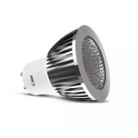 Miidex Lighting - Ampoule LED - GU10 - 5W - 3000°K - Aluminium - 75° - Réf : 100544