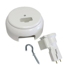 Eur'Ohm - Kit DCL point de centre + douille E27 - XL Pro - Ø85 mm - Réf : 53098