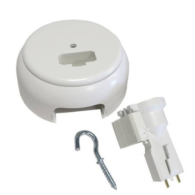 Eur'Ohm - Kit DCL point de centre + douille E27 - XL Pro - Ø85 mm - Réf : 53098
