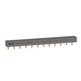 Legrand - Peigne d'alimentation tétrapolaire longueur 12 modules - Réf : 404954