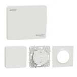 Schneider - Wiser - Kit volets roulants connecté avec capteurs température et humidité intégrés - Réf : S670131CE