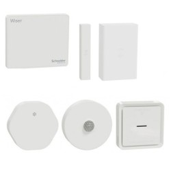 Schneider - Wiser - Kit détection anomalies : surveillance maison en vacances - Réf : S590012SV