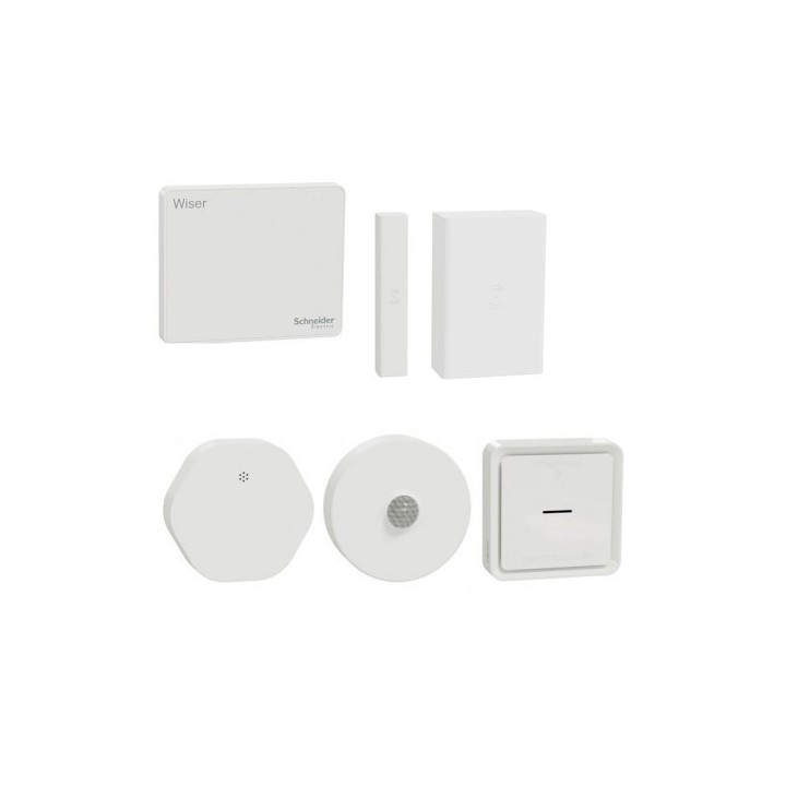 Schneider - Wiser - Kit détection anomalies : surveillance maison en vacances - Réf : S590012SV