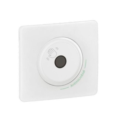 Legrand Céliane - Interrupteur sans contact pour commande d'éclairage - Livrée complète - 200W LED - Blanc - Réf : CM0003-P