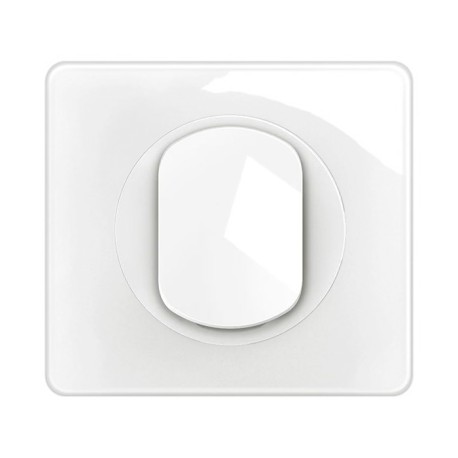 Legrand Céliane - Interrupteur ou va-et-vient 10AX 230V~ - Livré complet - Blanc - Réf : CM0001-P