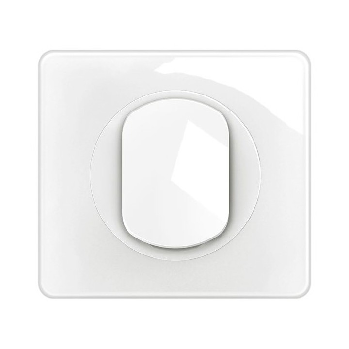 Legrand Céliane - Interrupteur ou va-et-vient 10AX 230V~ - Livré complet - Blanc - Réf : CM0001-P