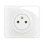 Legrand Céliane - Prise de courant standard - Livrée complète - 16A 250V 2P+T - Blanc - Réf : CM0111-P