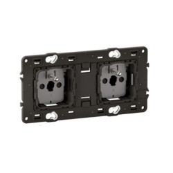 Legrand Céliane - Prise double 2x2P+T 16A 250V Précâblée - Réf : CM0112