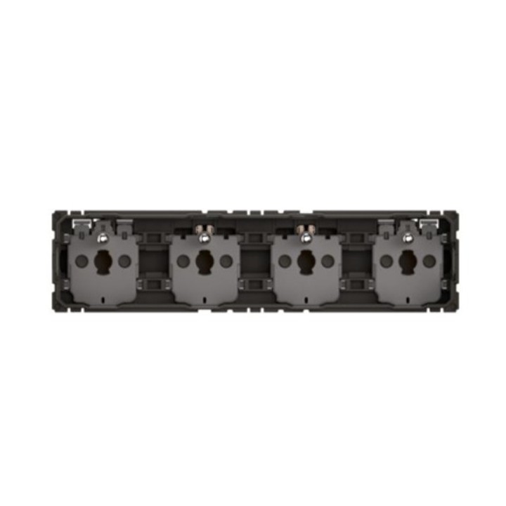 Legrand Céliane - Prise quadruple compacte 4x2P+T 16A 250V Précâblée - Réf : CM0114