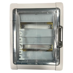 Legrand - Coffret Plexo étanche - IP65 - IK09 - 2x12 mod - Borniers Terre+Neutre - Rayure + défaut coin coffret - Réf : 601832-D
