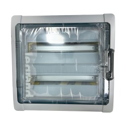 Legrand - Coffret étanche Plexo IP65 2x18 modules sans bornier - Rayure sur la porte - Réf : 601836-D