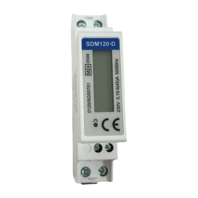 Ohmtec - Compteur électrique monophasé MID - 45A - Réf : 423730