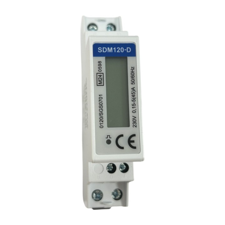 Ohmtec - Compteur électrique monophasé MID - 45A - Réf : 423730